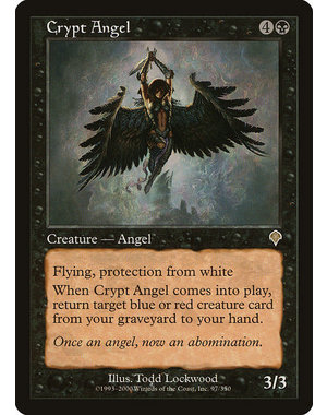Magic: The Gathering Crypt Angel (097) Lightly Played