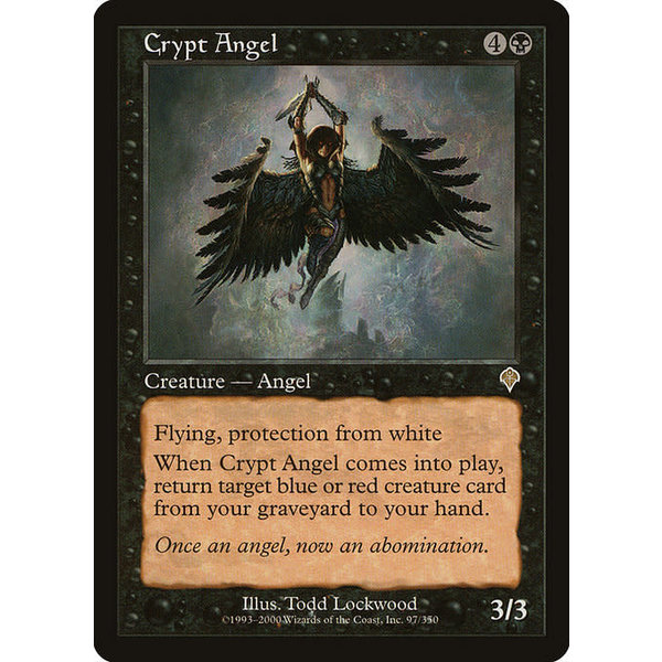 Magic: The Gathering Crypt Angel (097) Lightly Played