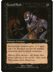 Magic: The Gathering Cursed Flesh (098) Lightly Played
