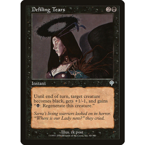 Magic: The Gathering Defiling Tears (099) Lightly Played