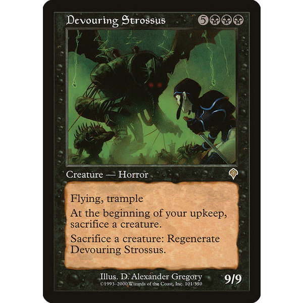 Magic: The Gathering Devouring Strossus (101) Lightly Played