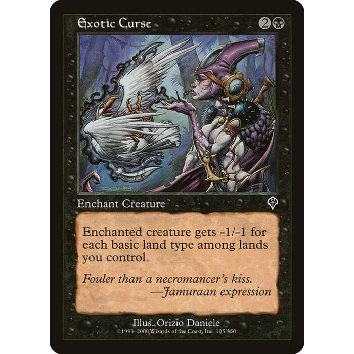 Magic: The Gathering Exotic Curse (105) Lightly Played
