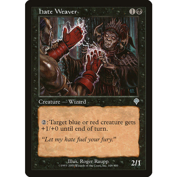 Magic: The Gathering Hate Weaver (108) Lightly Played