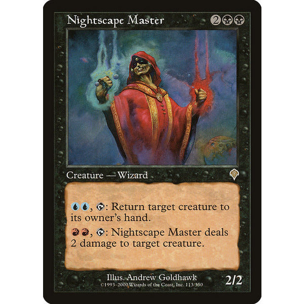 Magic: The Gathering Nightscape Master (113) Heavily Played