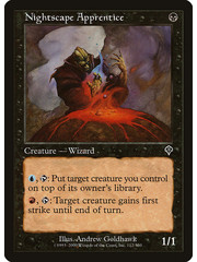 Magic: The Gathering Nightscape Apprentice (112) Lightly Played