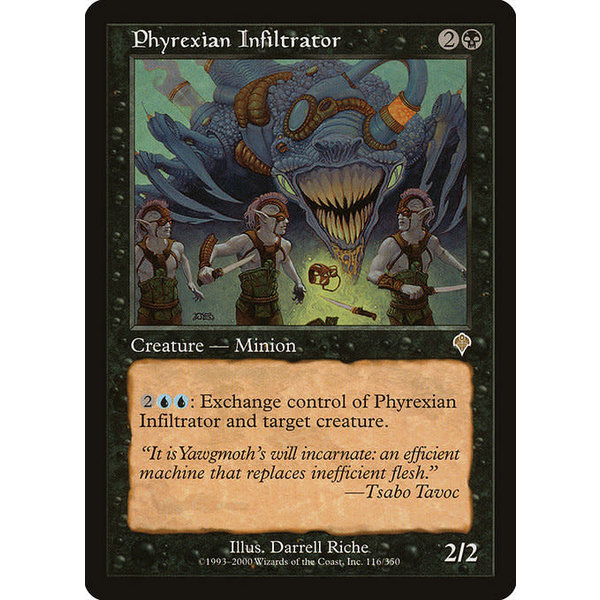 Magic: The Gathering Phyrexian Infiltrator (116) Lightly Played