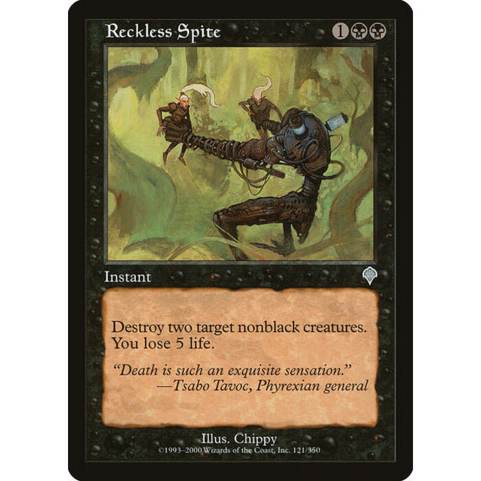 Magic: The Gathering Reckless Spite (121) Lightly Played