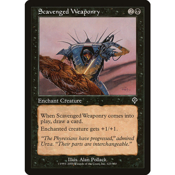 Magic: The Gathering Scavenged Weaponry (123) Lightly Played