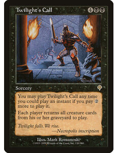 Magic: The Gathering Twilight's Call (130) Lightly Played