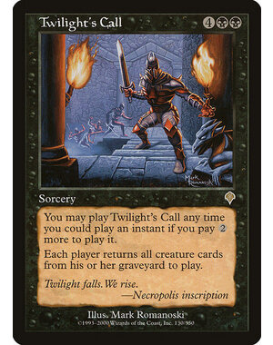 Magic: The Gathering Twilight's Call (130) Lightly Played