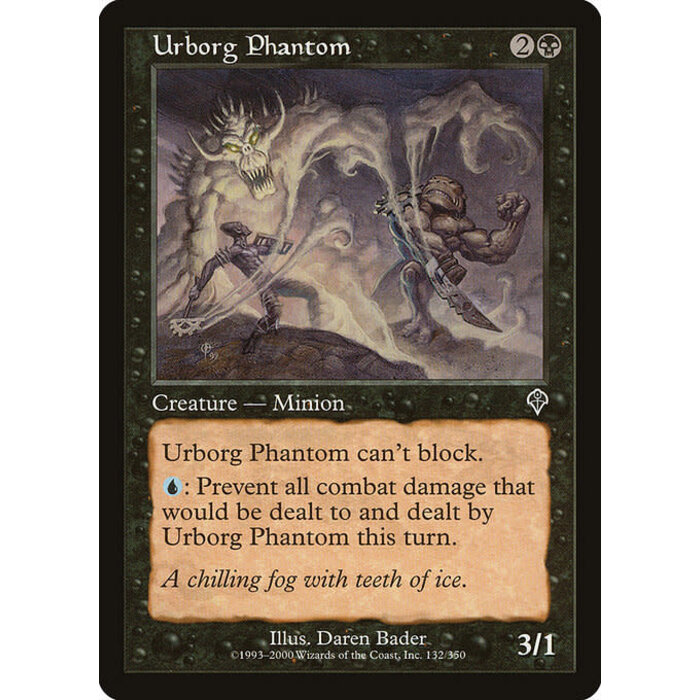 Magic: The Gathering Urborg Phantom (132) Lightly Played