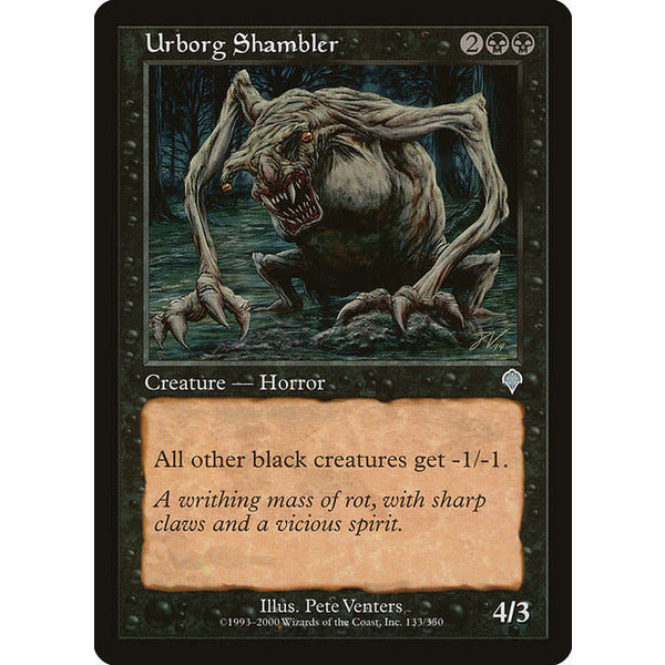 Magic: The Gathering Urborg Shambler (133) Lightly Played
