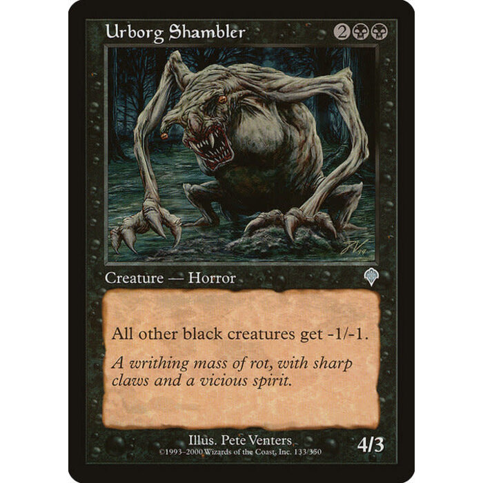 Magic: The Gathering Urborg Shambler (133) Lightly Played