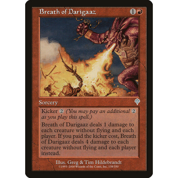 Magic: The Gathering Breath of Darigaaz (138) Heavily Played