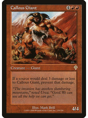 Magic: The Gathering Callous Giant (139) Lightly Played