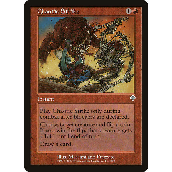 Magic: The Gathering Chaotic Strike (140) Lightly Played