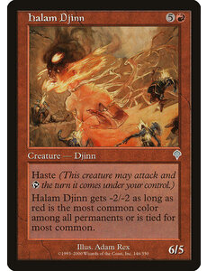 Magic: The Gathering Halam Djinn (146) Heavily Played