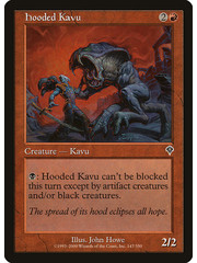 Magic: The Gathering Hooded Kavu (147) Lightly Played