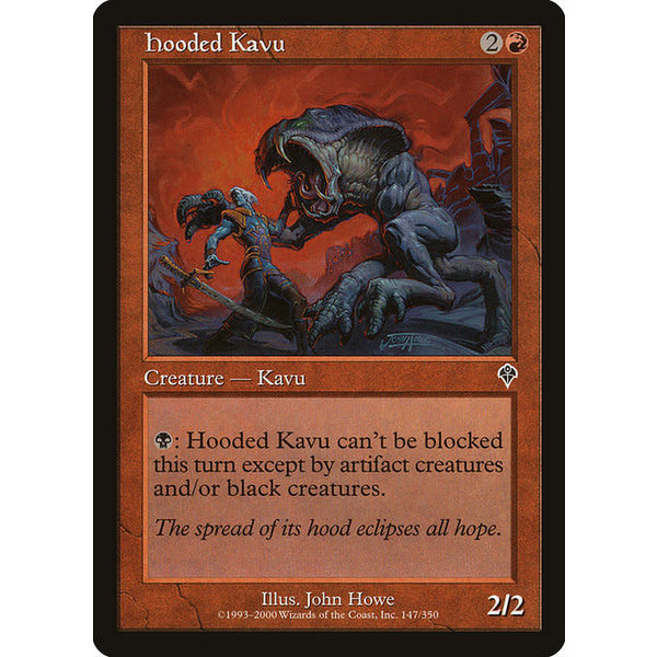 Magic: The Gathering Hooded Kavu (147) Lightly Played