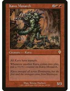 Magic: The Gathering Kavu Monarch (149) Heavily Played
