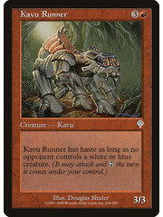 Magic: The Gathering Kavu Runner (150) Lightly Played