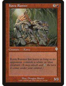 Magic: The Gathering Kavu Runner (150) Lightly Played