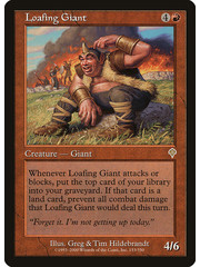 Magic: The Gathering Loafing Giant (153) Lightly Played