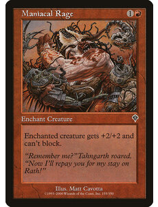 Magic: The Gathering Maniacal Rage (155) Lightly Played