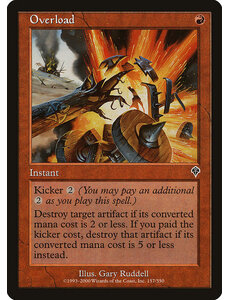 Magic: The Gathering Overload (157) Lightly Played