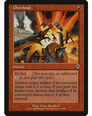 Magic: The Gathering Overload (157) Lightly Played