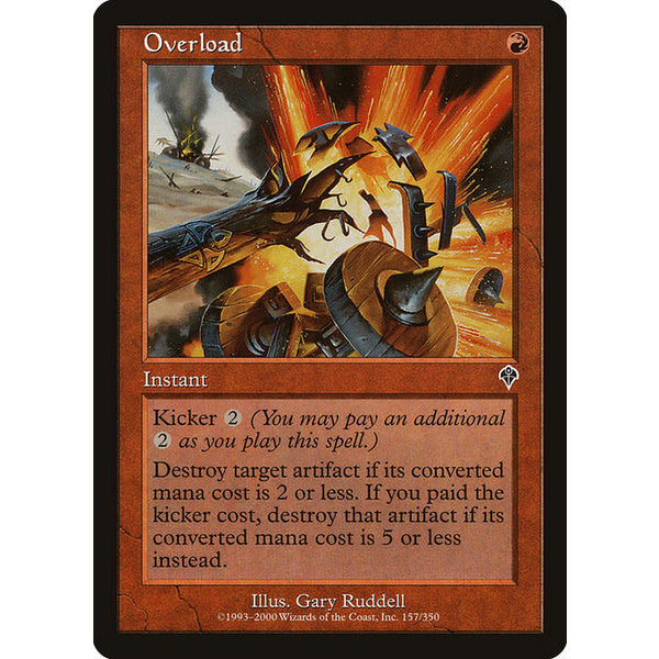 Magic: The Gathering Overload (157) Lightly Played