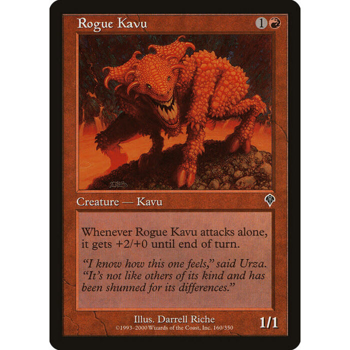 Magic: The Gathering Rogue Kavu (160) Lightly Played