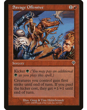 Magic: The Gathering Savage Offensive (162) Lightly Played