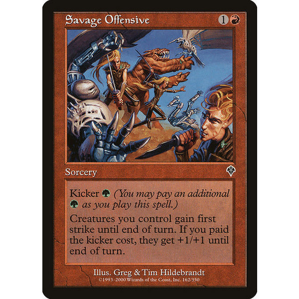 Magic: The Gathering Savage Offensive (162) Lightly Played