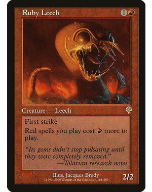 Magic: The Gathering Ruby Leech (161) Lightly Played