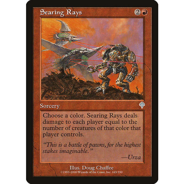 Magic: The Gathering Searing Rays (165) Lightly Played