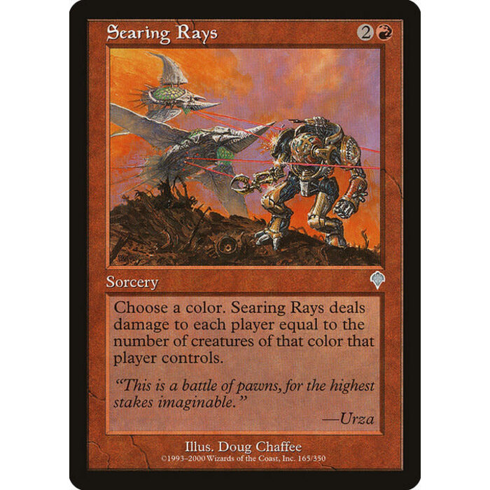 Magic: The Gathering Searing Rays (165) Lightly Played