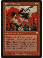 Magic: The Gathering Shivan Emissary (166) Lightly Played