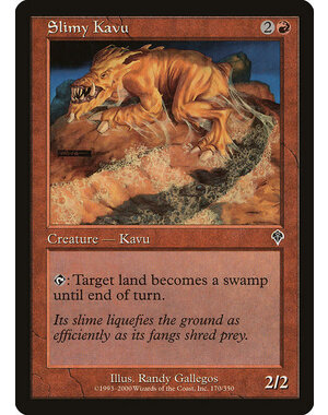 Magic: The Gathering Slimy Kavu (170) Lightly Played