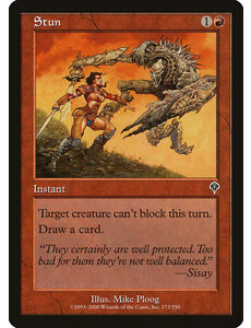 Magic: The Gathering Stun (172) Lightly Played