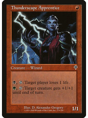 Magic: The Gathering Thunderscape Apprentice (174) Heavily Played
