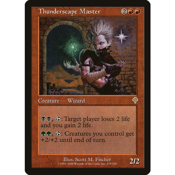 Magic: The Gathering Thunderscape Master (175) Lightly Played