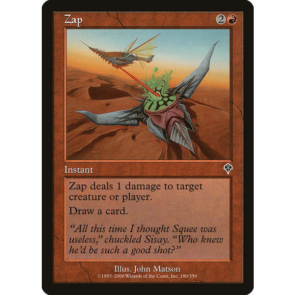 Magic: The Gathering Zap (180) Lightly Played