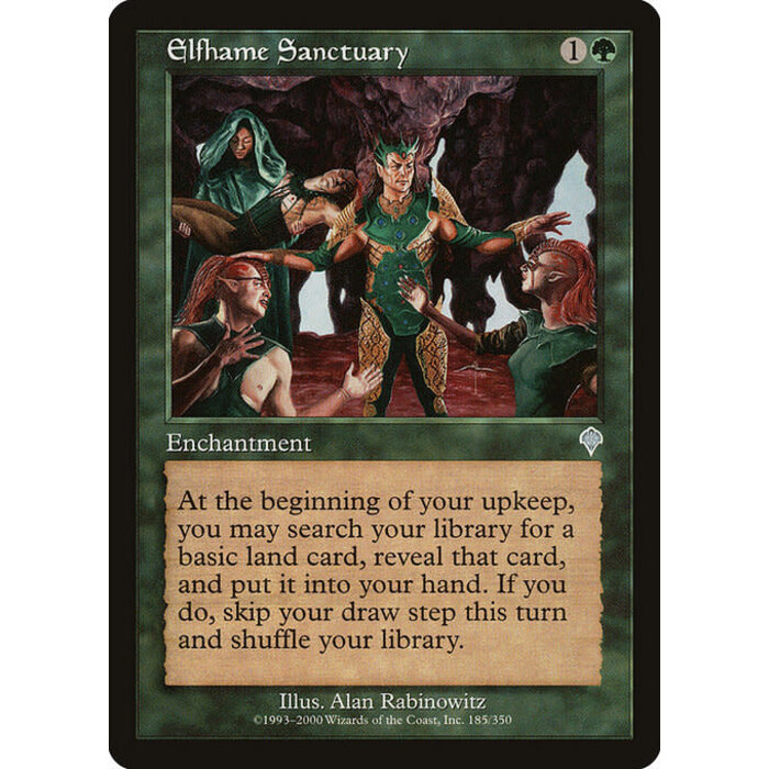 Magic: The Gathering Elfhame Sanctuary (185) Lightly Played