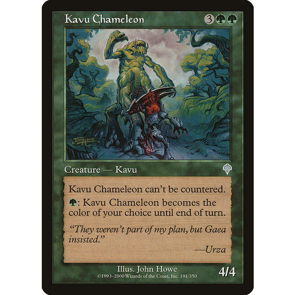 Magic: The Gathering Kavu Chameleon (191) Lightly Played