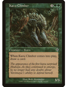 Magic: The Gathering Kavu Climber (192) Lightly Played