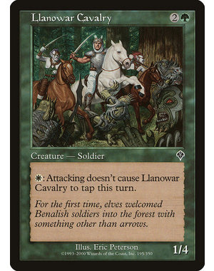 Magic: The Gathering Llanowar Cavalry (195) Lightly Played