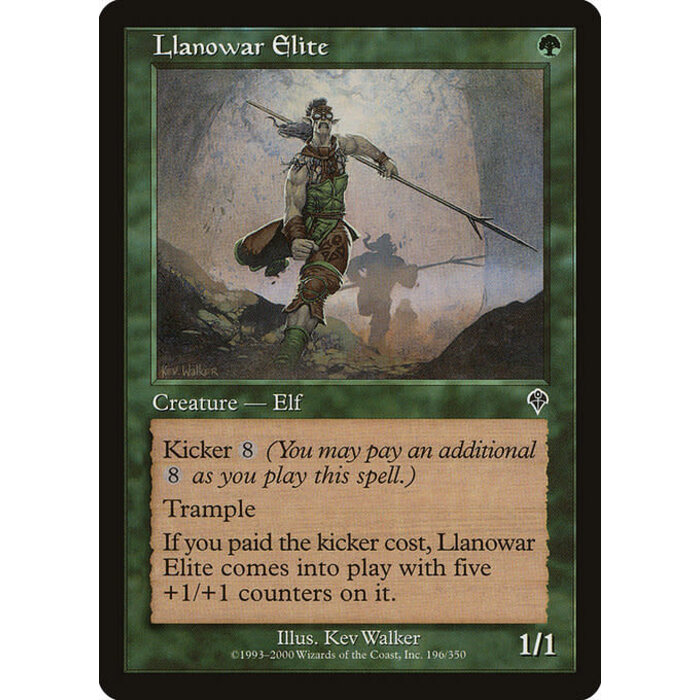 Magic: The Gathering Llanowar Elite (196) Lightly Played