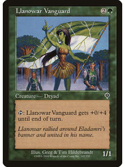 Magic: The Gathering Llanowar Vanguard (197) Lightly Played