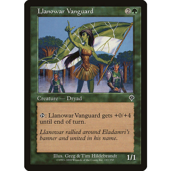 Magic: The Gathering Llanowar Vanguard (197) Lightly Played